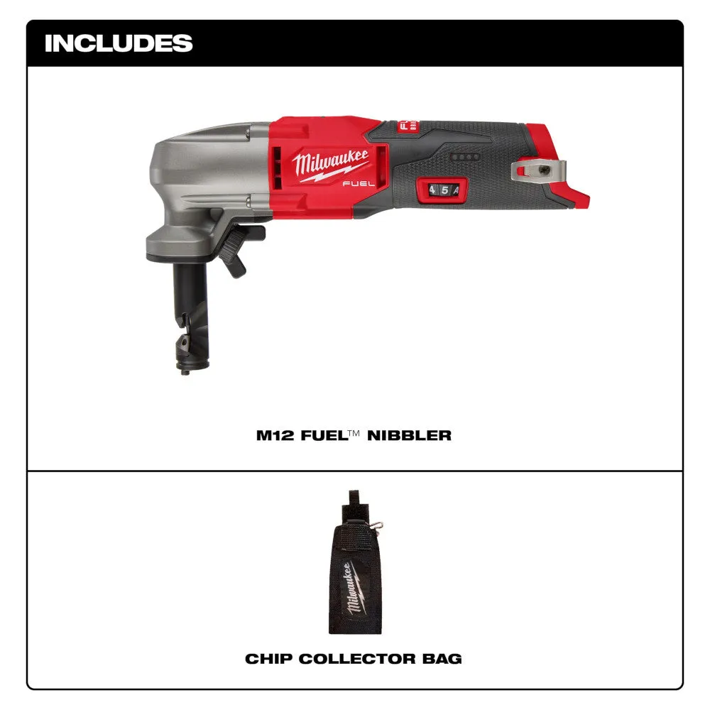 Milwaukee 2476-20 M12 FUEL 16 Gauge Variable Speed Nibbler