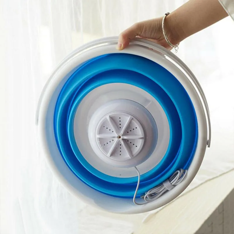 Mini portable washing machine bag - efficient &amp; foldable
