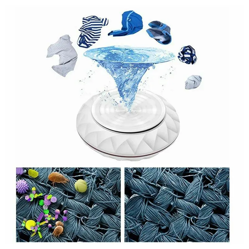 Mini portable washing machine bag - efficient &amp; foldable