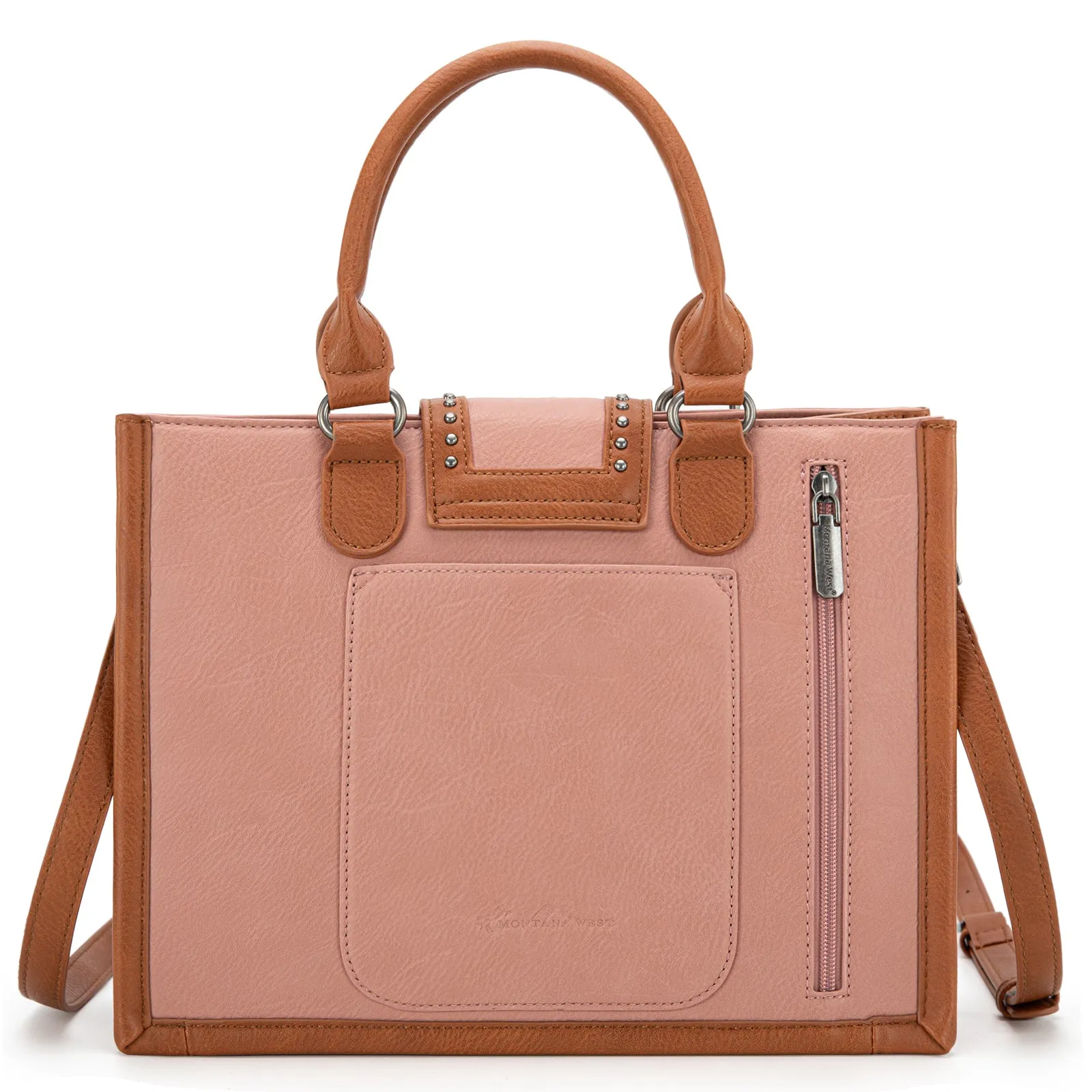 MW1294G-8110  Montana West Buckle Collection Concealed Carry Tote