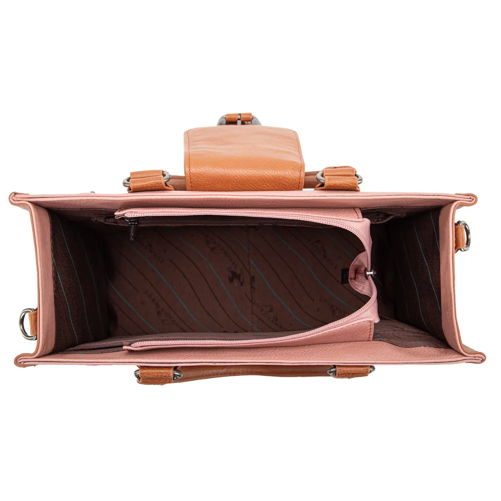 MW1294G-8110  Montana West Buckle Collection Concealed Carry Tote