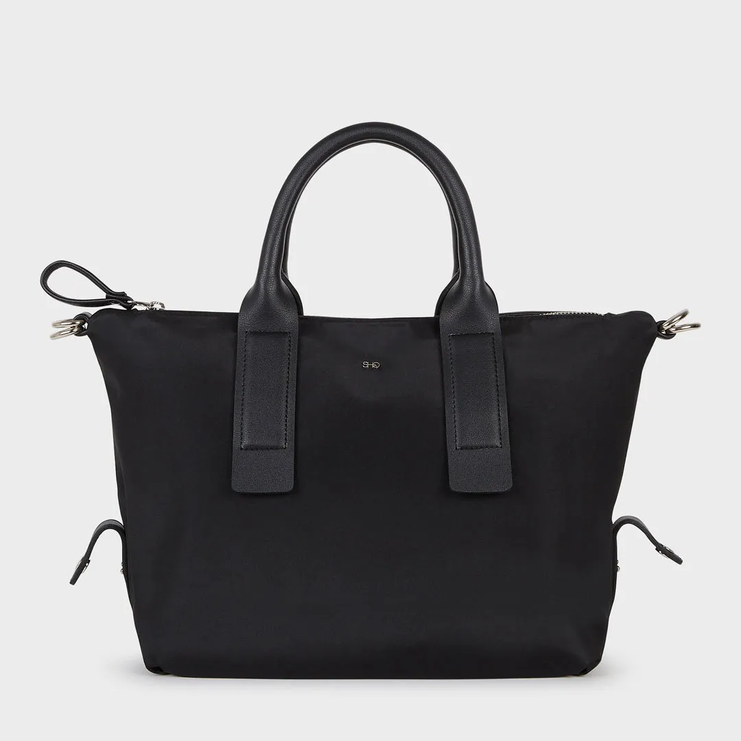 NOLAN MINI NYLON HAND & SLING BAG BLACK