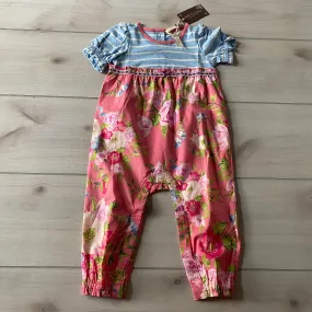 NWT Matilda Jane Cotton Candy Floral Print Romper