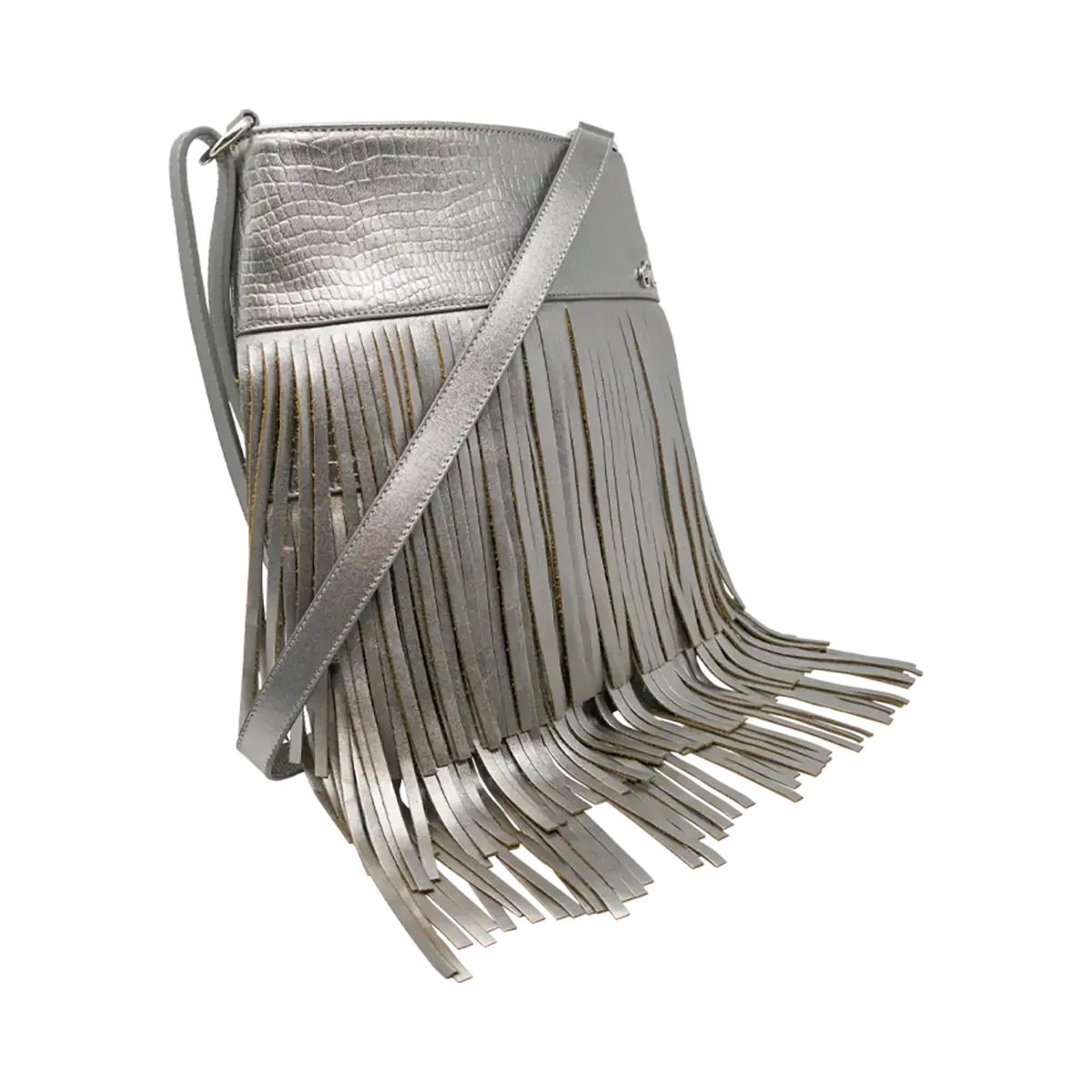 Obsessed Tote in Silver