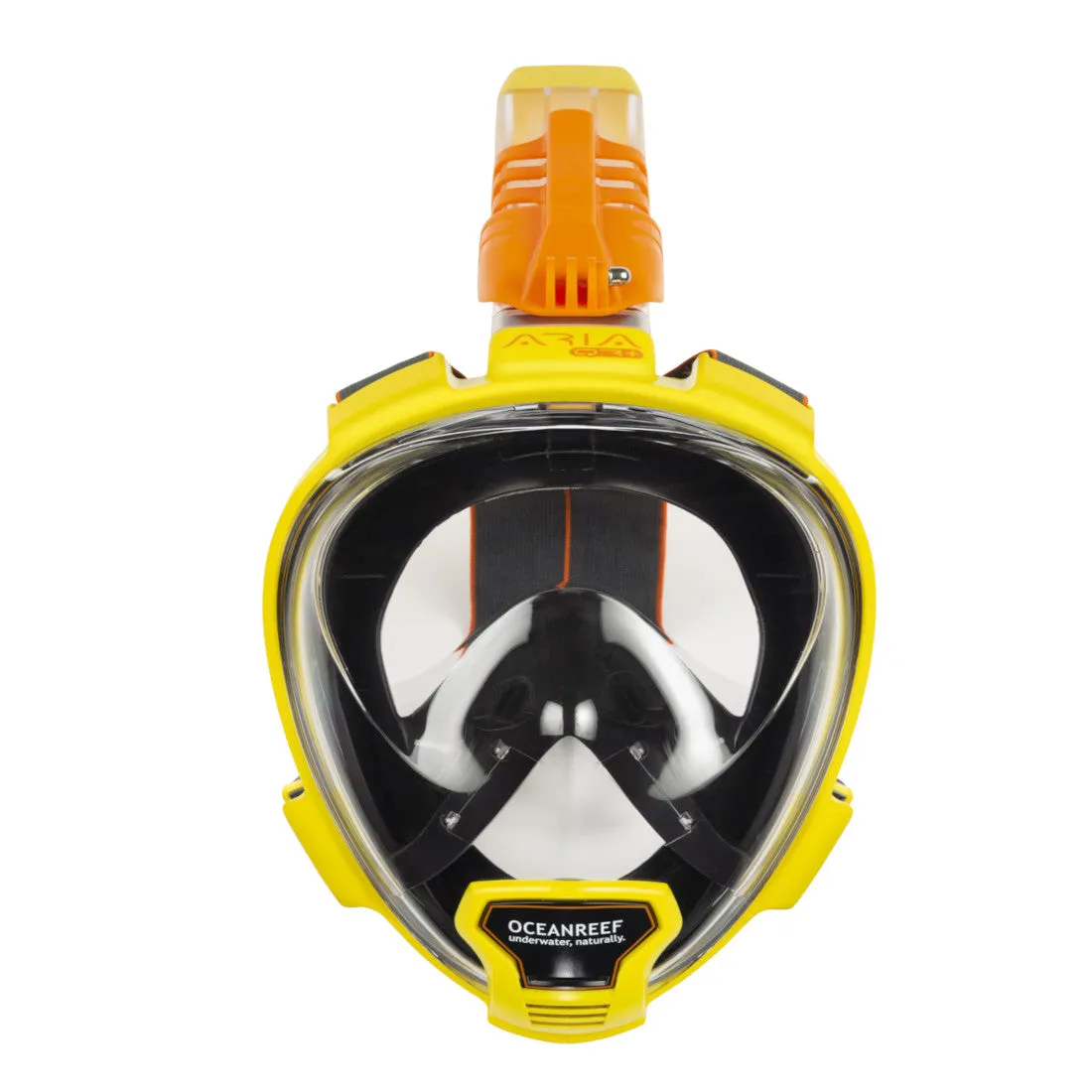Ocean Reef ARIA QR  w/ Camera Holder - Full Face Snorkeling Mask Easy Breath Mask