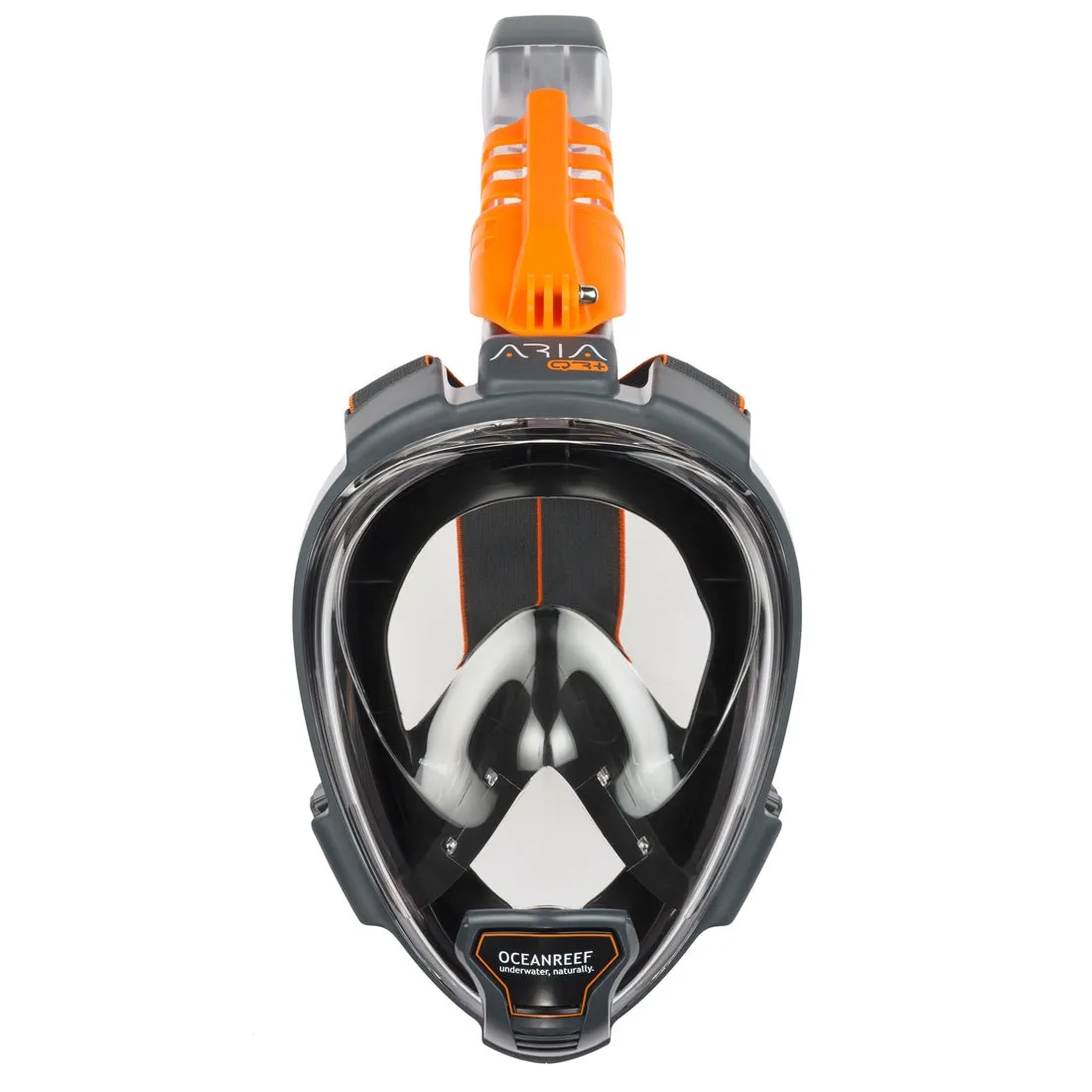 Ocean Reef ARIA QR  w/ Camera Holder - Full Face Snorkeling Mask Easy Breath Mask