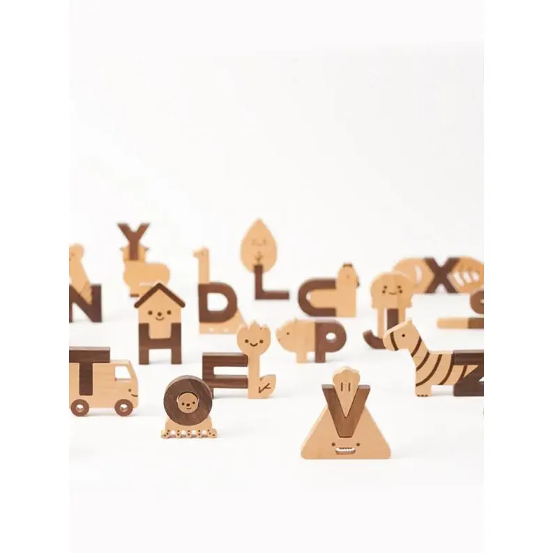OIOIOOI Alphabet Play Blocks
