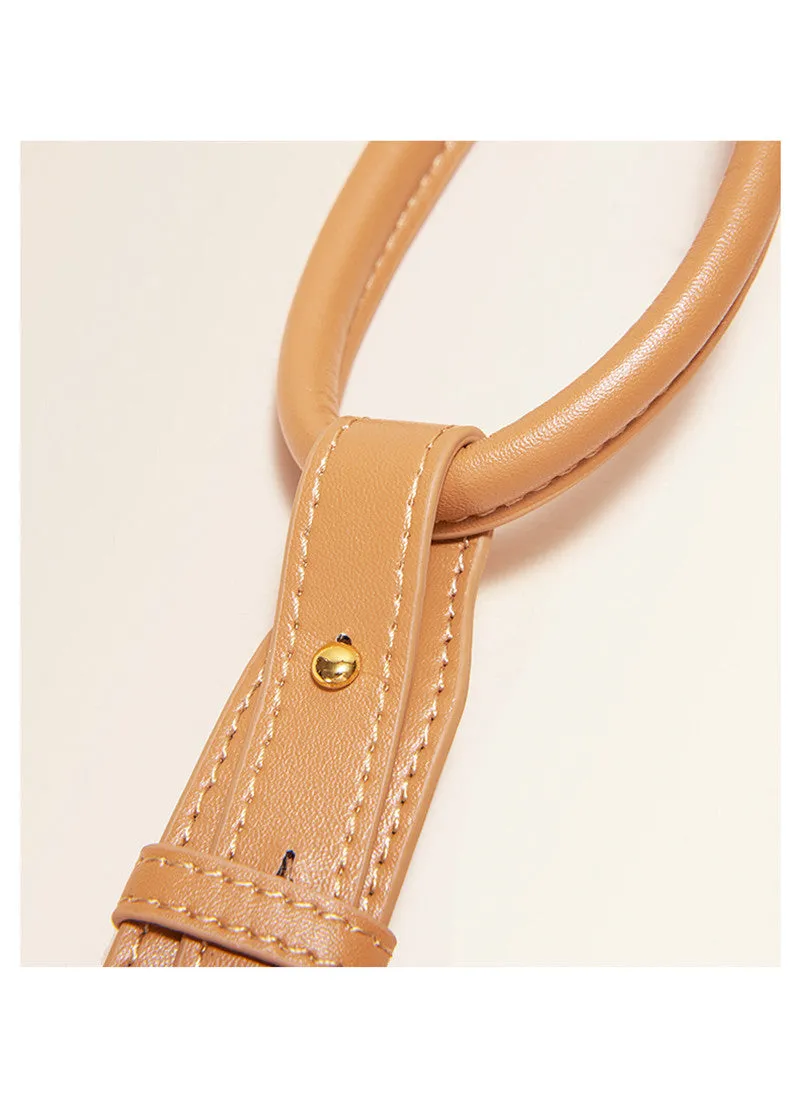 Patchwork Grained Leather Tote Bag