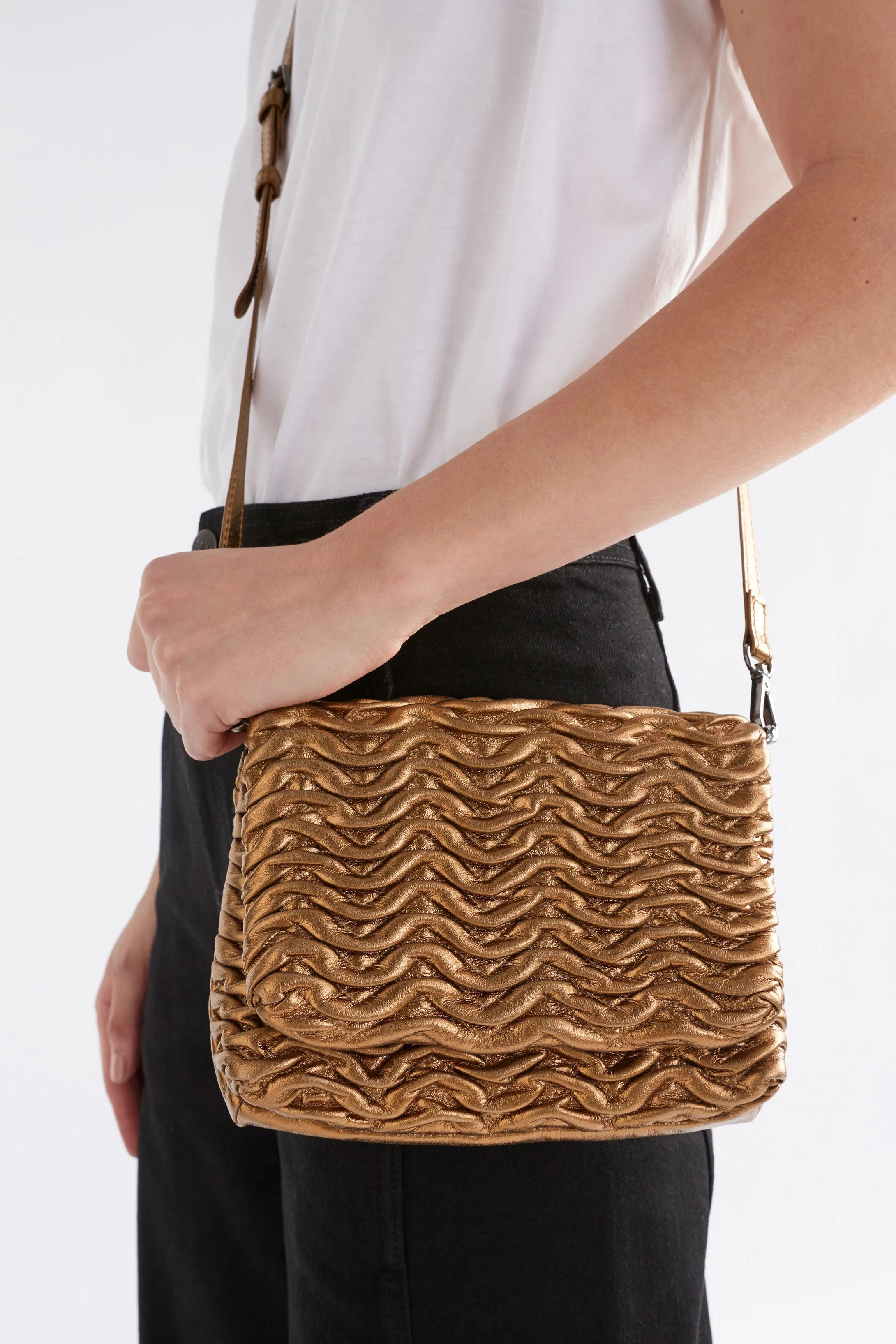 Plissi Crossbody Bag