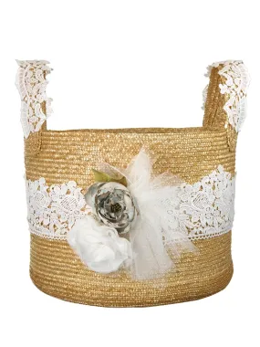 RAISA Handmade baptism basket