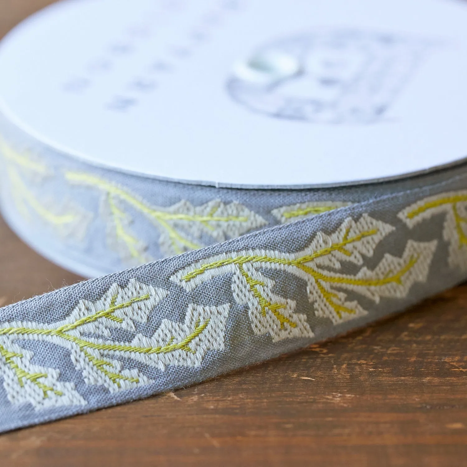 Rapyarn Ribbon Webbing - Leaf