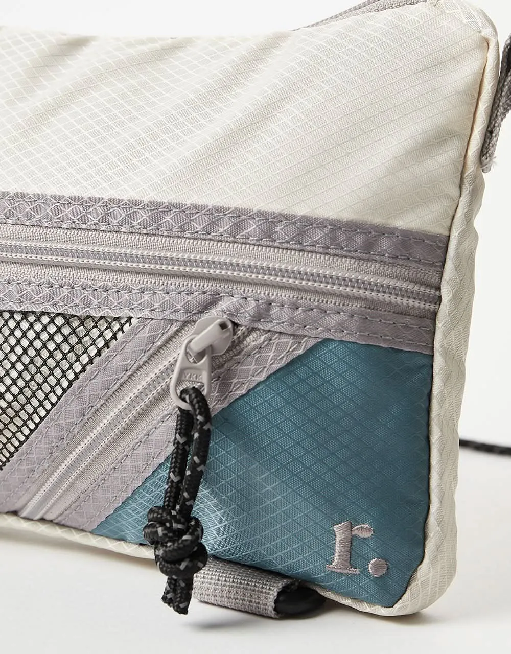Route One Technical Cross Body Bag - Pine/Angora
