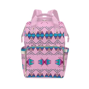 Sacred Trust Carnation Multi-Function Diaper Backpack/Diaper Bag