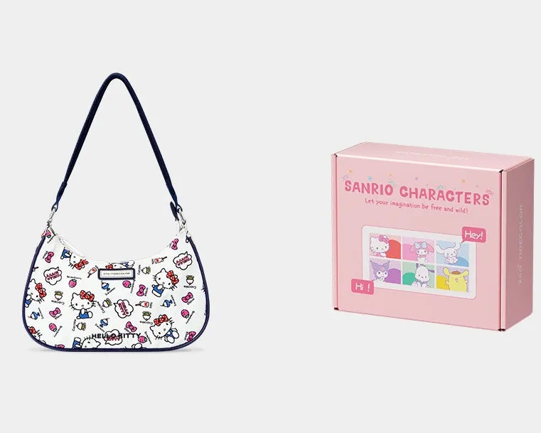 Sanrio Nylon Hobo Bag for Women Shoulder Crossbody Small