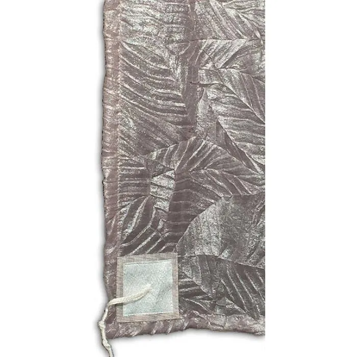 Sheer Taupe Chiffon Textured Tallit