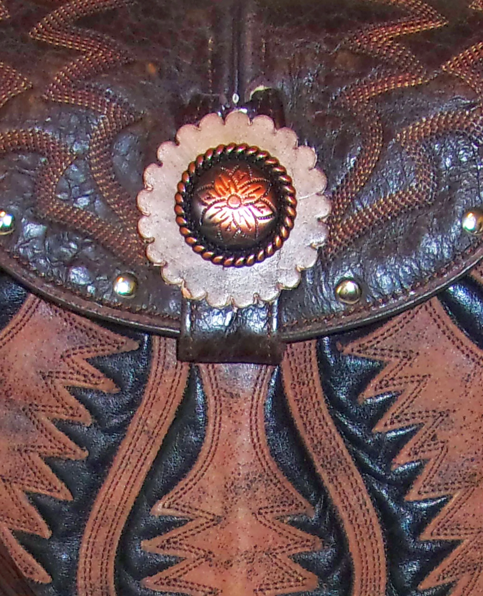 Small Concealed Carry Purse with Fringe CB110