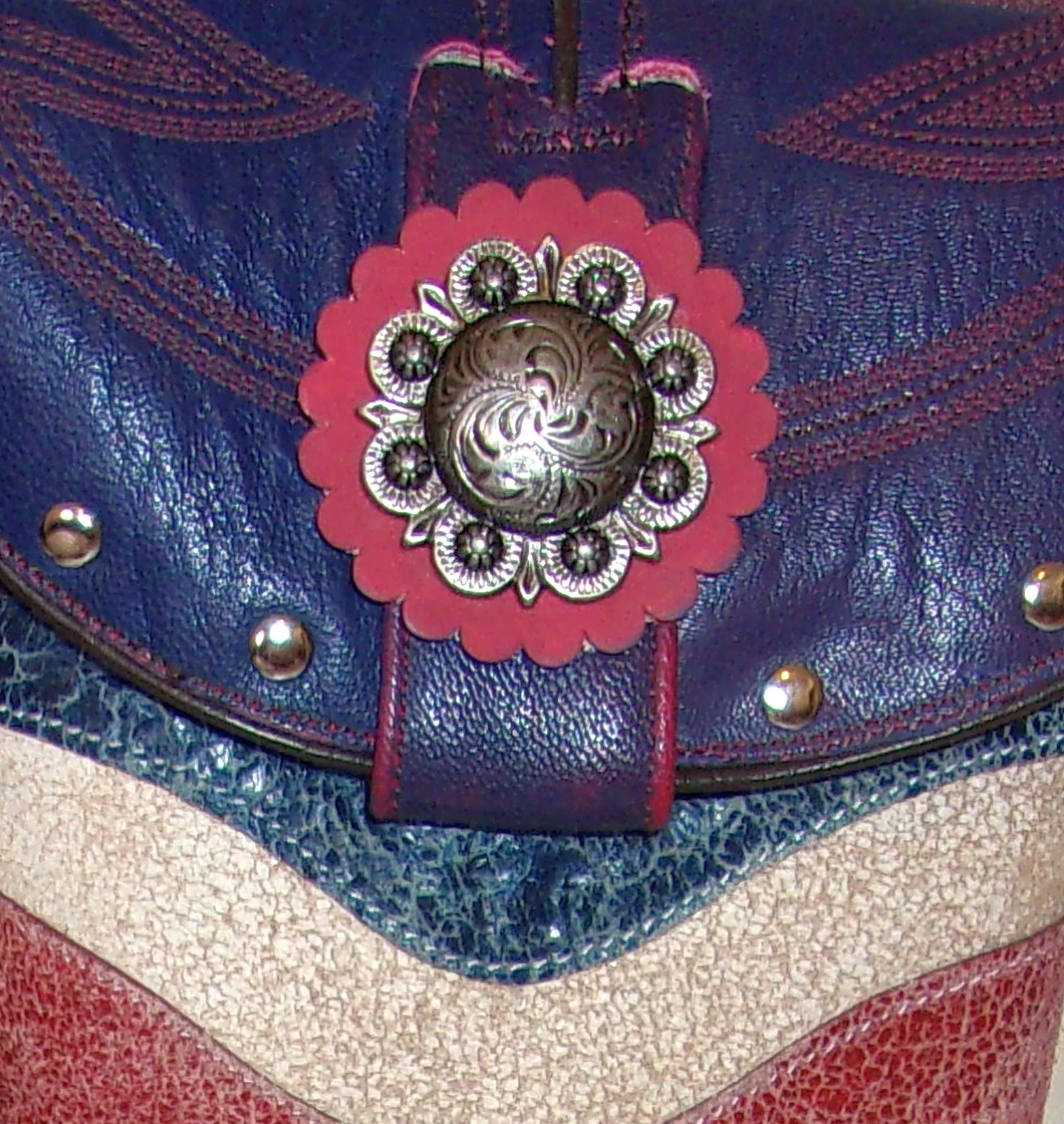 Small Concealed Carry Purse with Fringe CB93