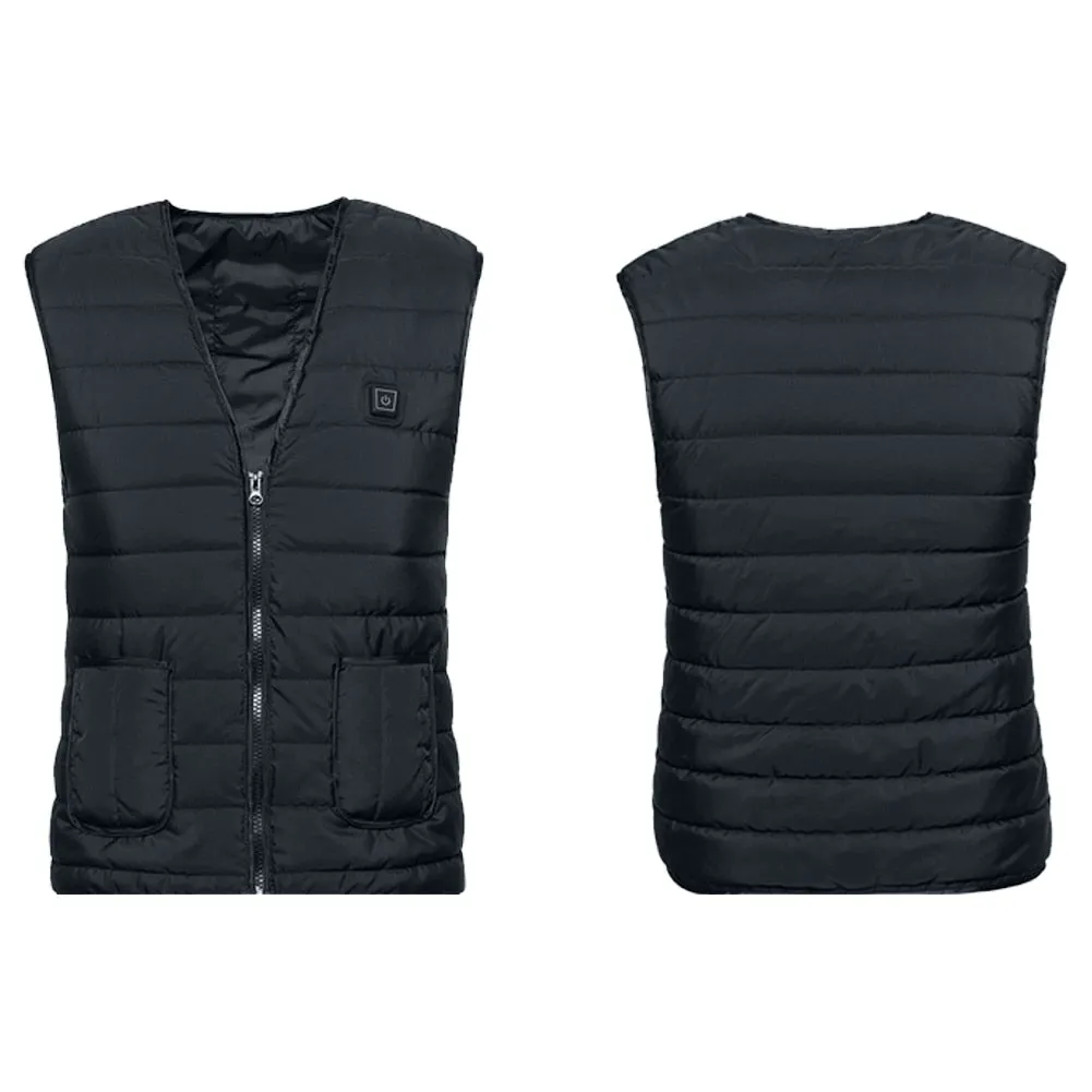 Smart USB Heated Vest Unisex Electric Heating Jacket Vest for Outdoor Camping