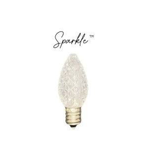 Sparkle™ C7 Cool White Faceted SMD Bulbs- Bags of 25