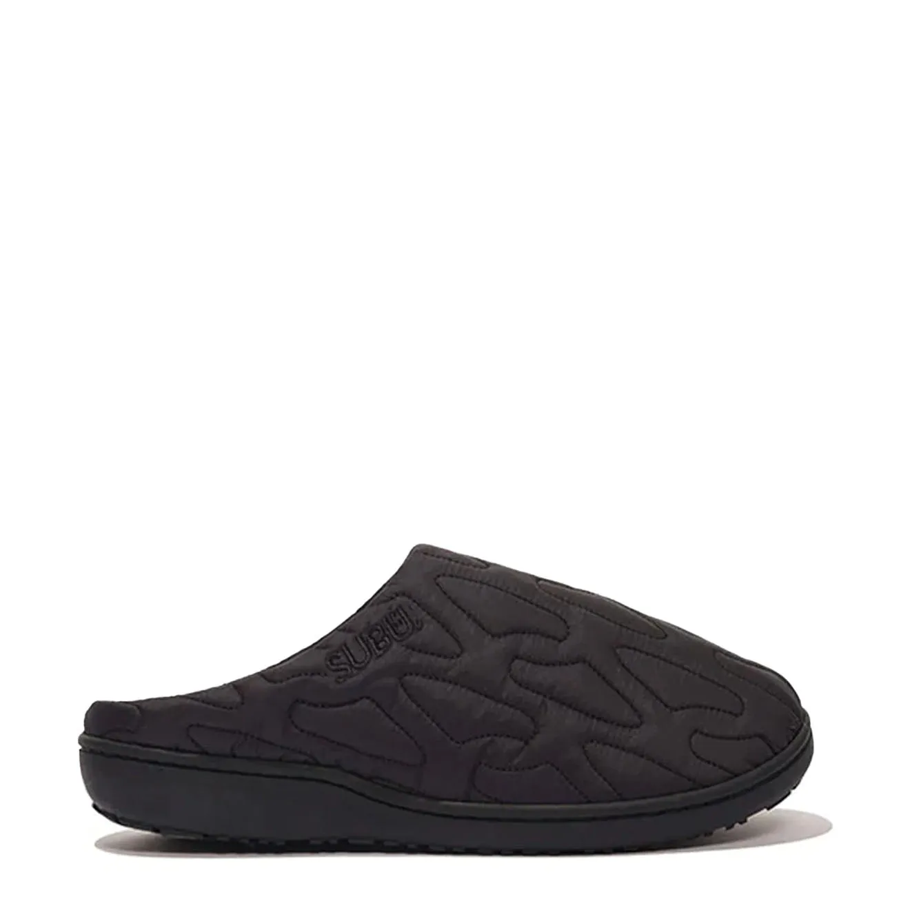 Subu Outline Slippers Black