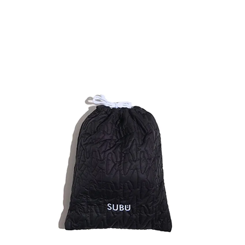 Subu Outline Slippers Black