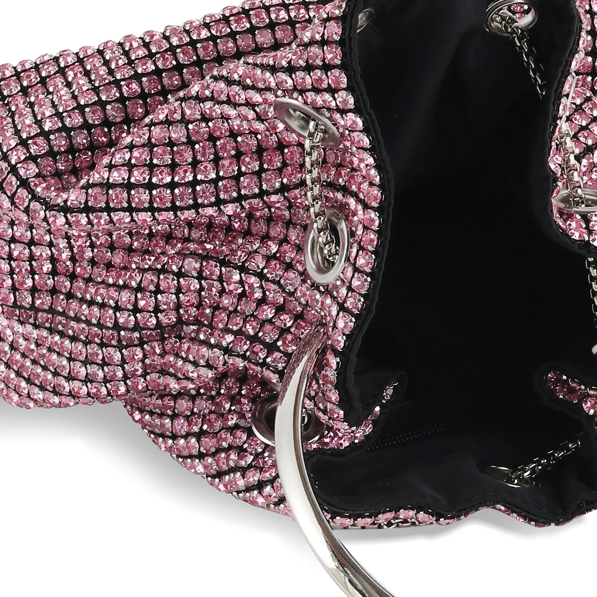 WHITNEY- PINK CRYSTAL POTLI