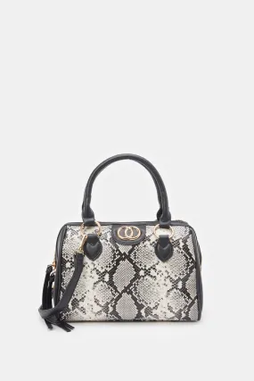 Women Animal Textured Bollin Bag