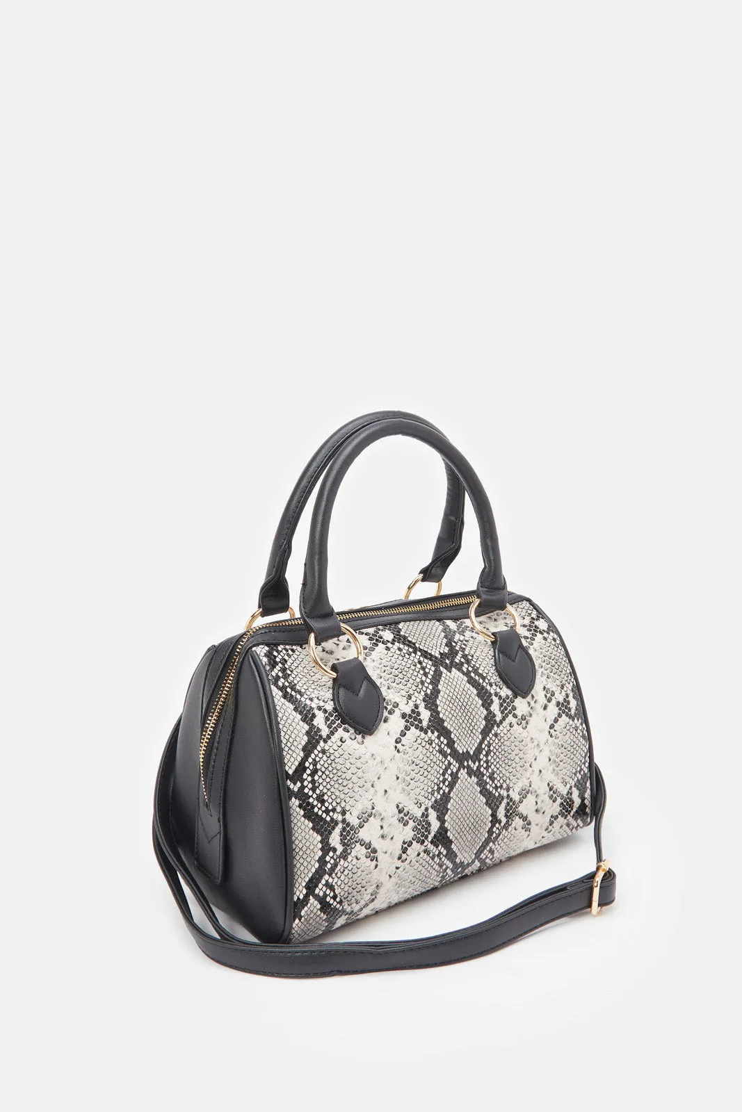 Women Animal Textured Bollin Bag