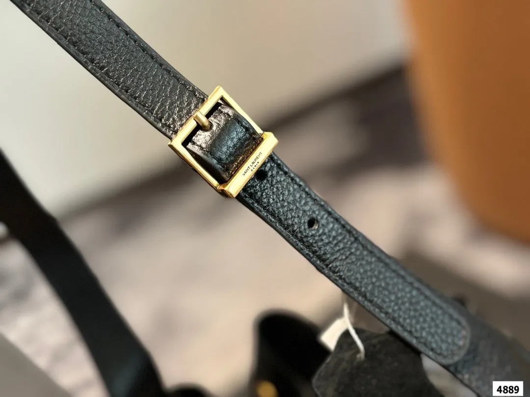 YSK365 Medium Bucket Bag in Calfskin / 12.2x13x6.1inch