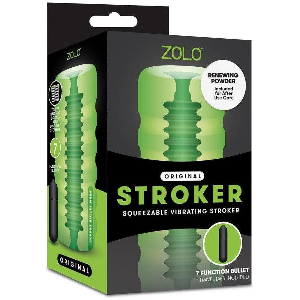 Zolo Couples Play Squeezable 7 Function Vibrating Stroker