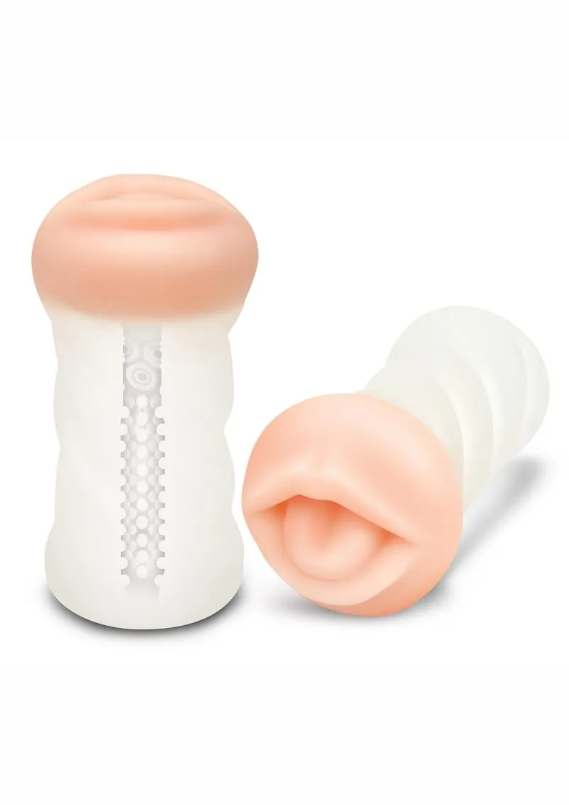 ZOLO Squeezable Deep Throat Masturbator - Mouth